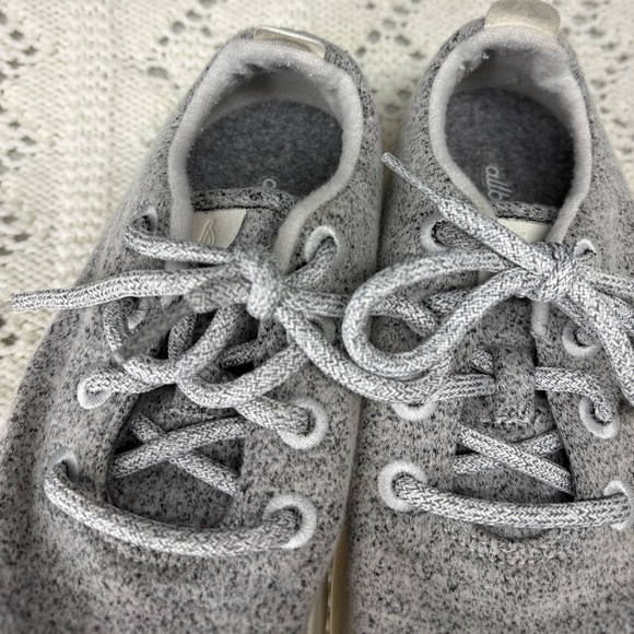 Allbirds Merino Wool Running Shoes Sneakers Womens 8 Lightweight Grey Washable - Picture 7 of 8